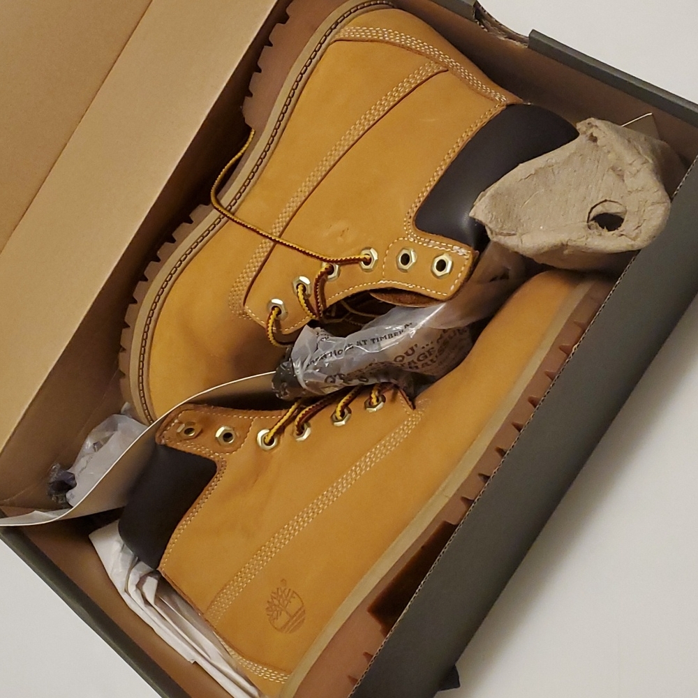 Timberland Tan Nubuck Waterproof Juniors Boots
